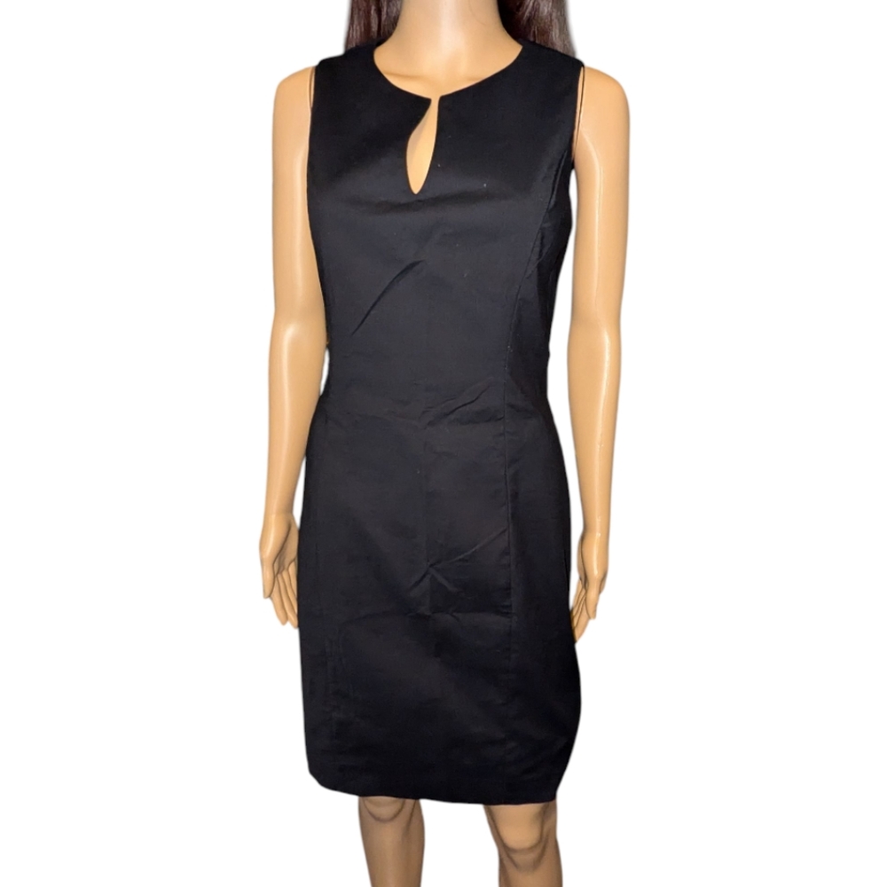 Blue Les Copains Black Sleeveless Dress, Small